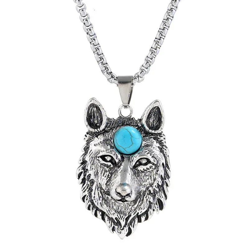 2023 Punk Devil Skull Necklaces For Men Women Goth Retro Demon Mask Pendant Titanium Steel Necklace Cool New Party Jewelry Gift