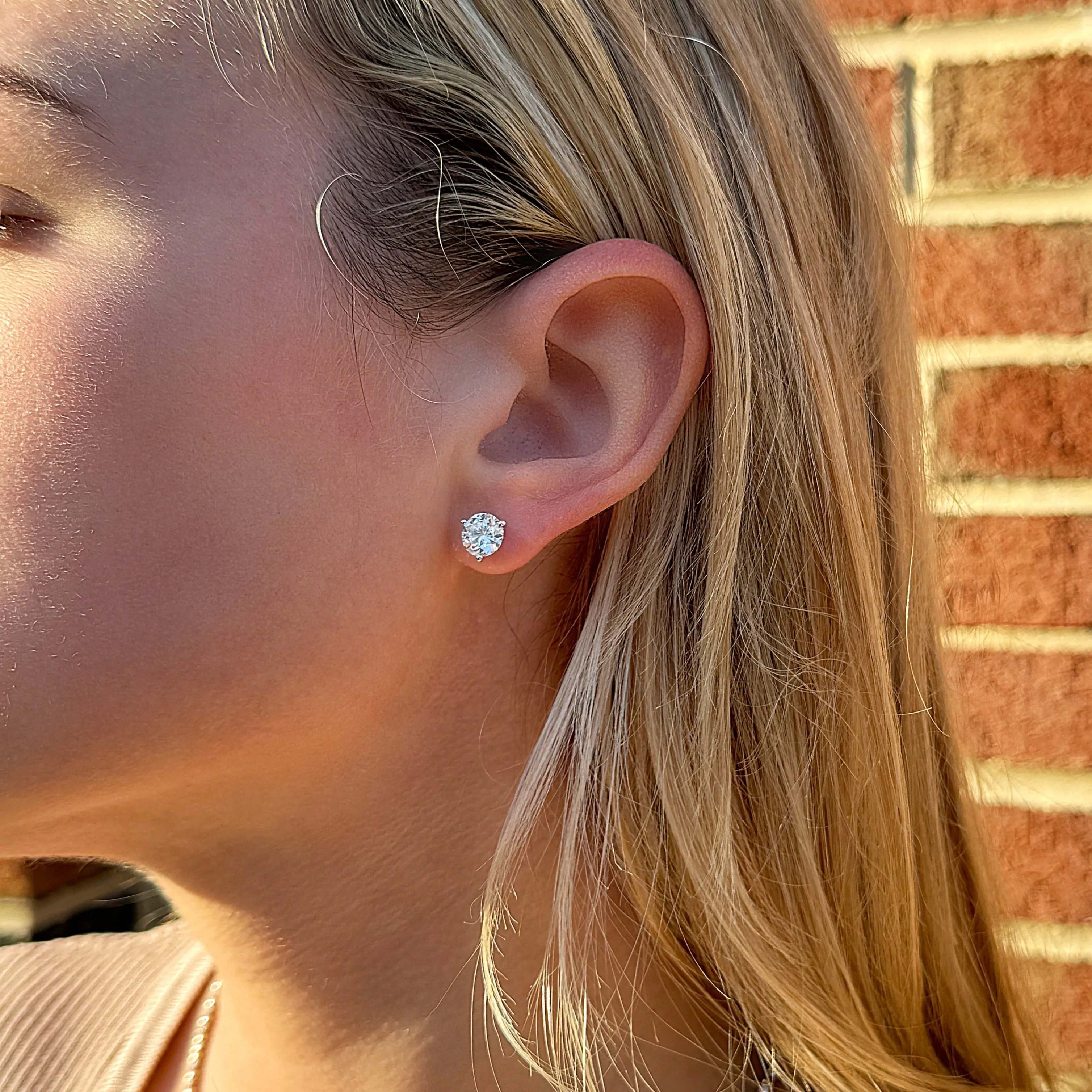 3.00ct Diamond Studs