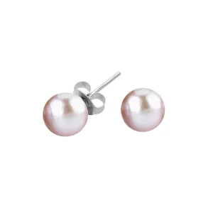 8mm Pink Timeless Freshwater Pearl Studs