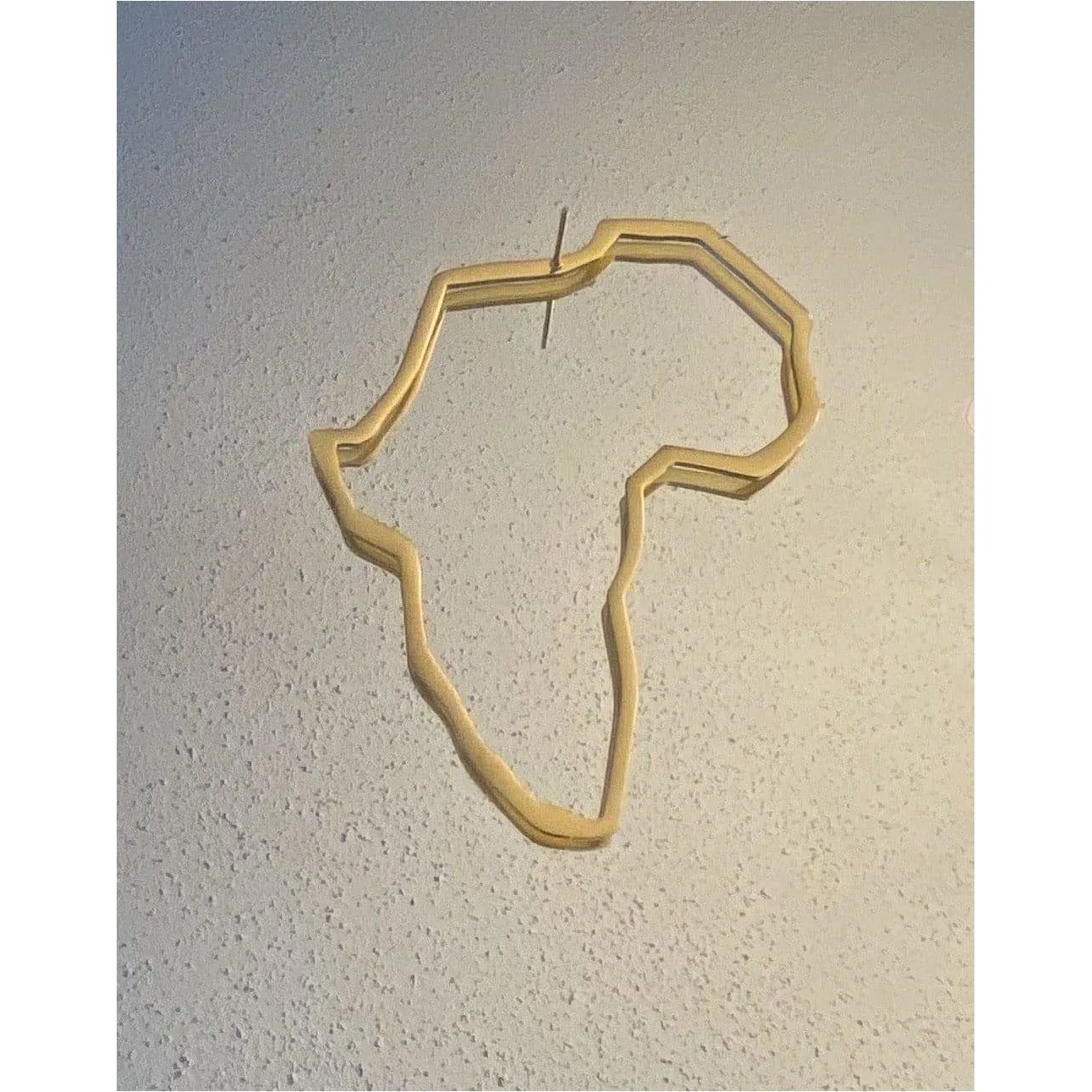 Africa Map outline Stud Earring