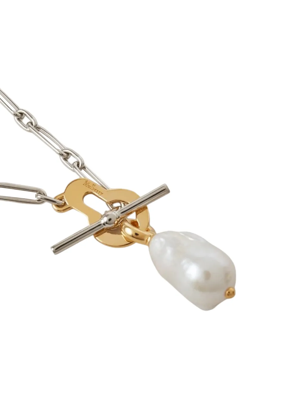 Amberley Baroque Pearl Necklace (Silver)
