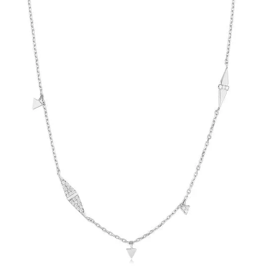 Ania Haie Geometric Sparkle Chain Necklaces