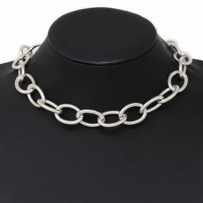 Basic Chain Short Necklace