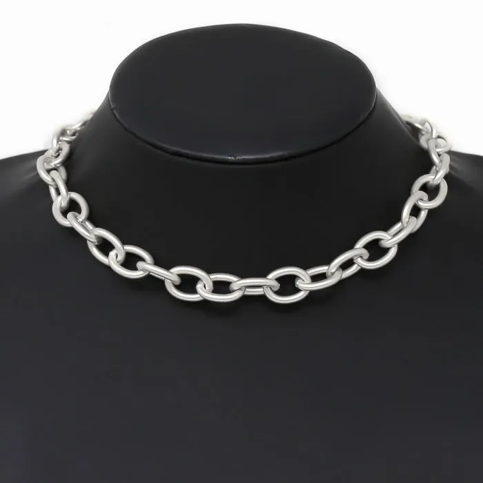 Basic Chain Short Necklace
