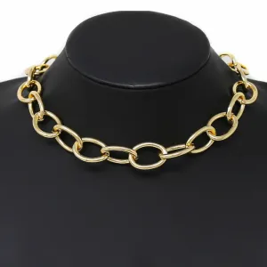 Basic Chain Short Necklace