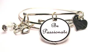 Be Passionate Expandable Bangle Bracelet Set