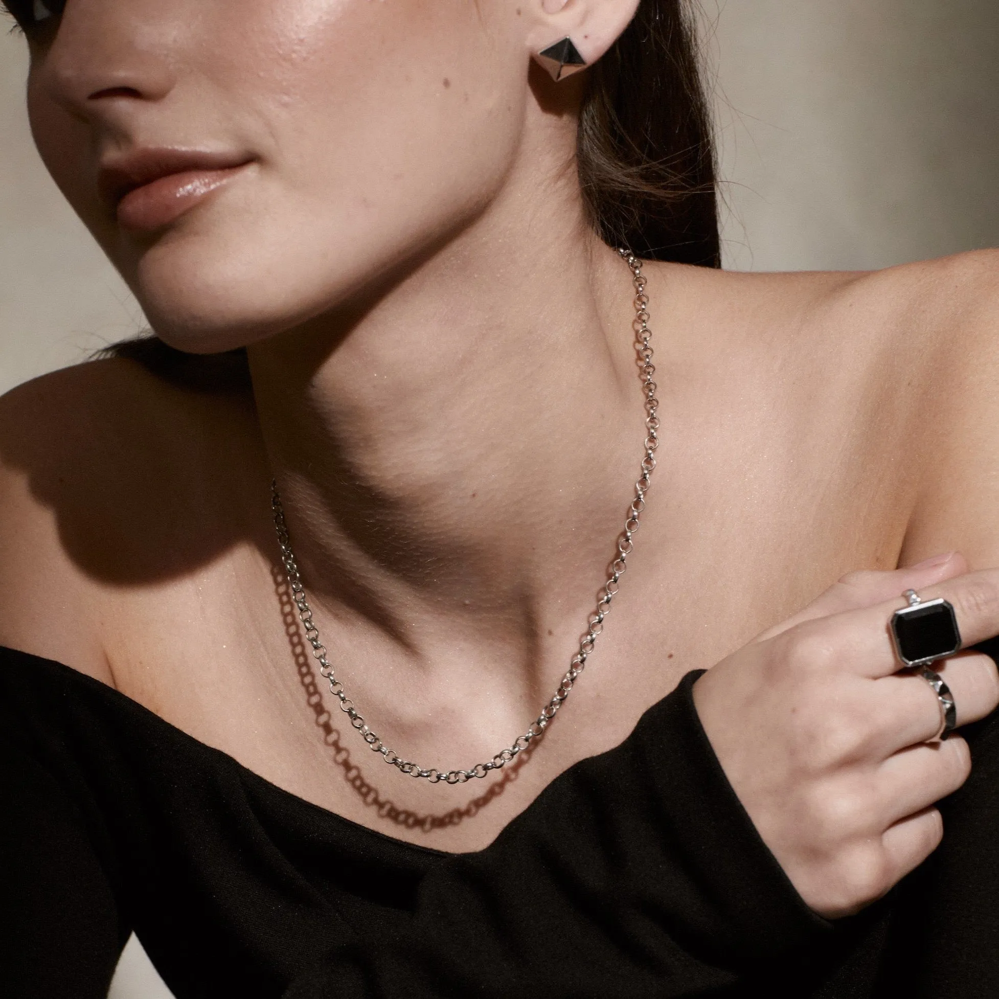 Belcher / Necklace / Silver