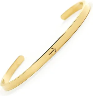 BERGERLIN Symbol Bangle with infinity, heart, anchor, goa, cross, tree of life, compass, clover, peace or yin yang - Sign Bracelet