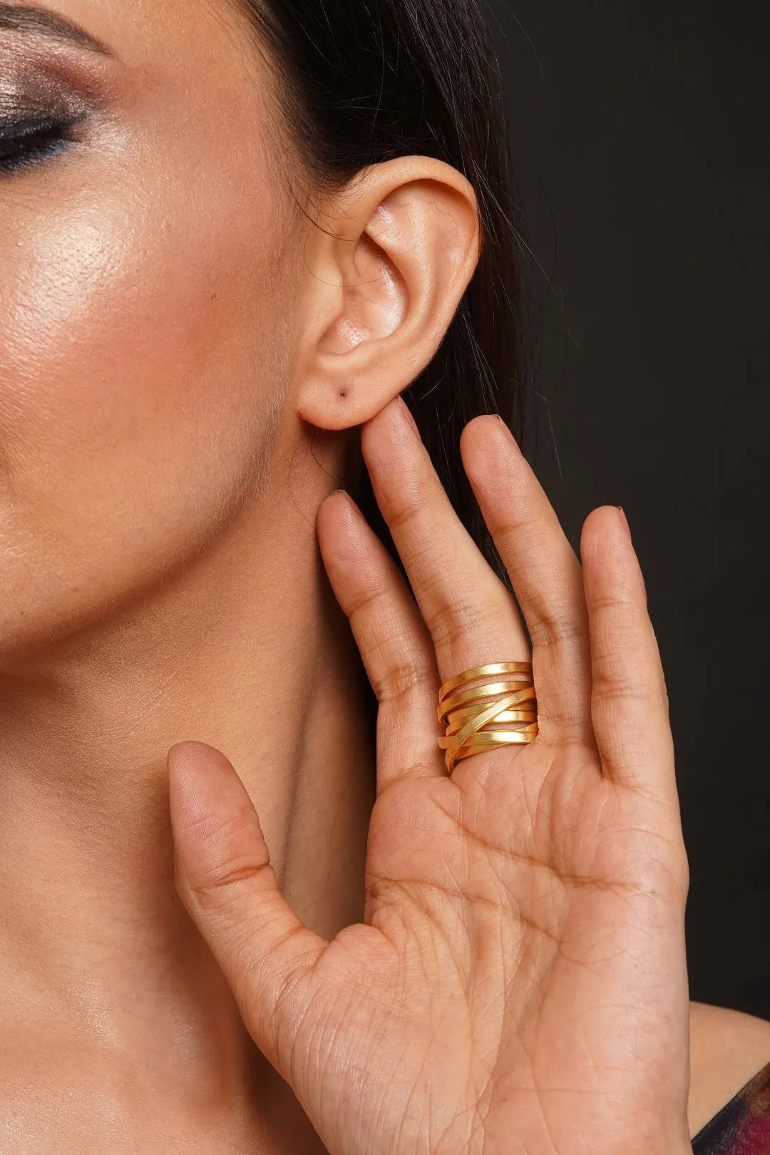 Beverly Round Adjustable Ring