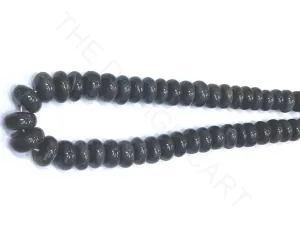 Black Disc Semi Precious Stones