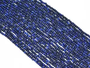 Blue Black Rondelle Jade Semi Precious Stones