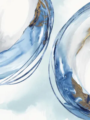 Blue Water Rings I