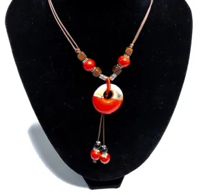 Boho Bead Necklace |2 colors|