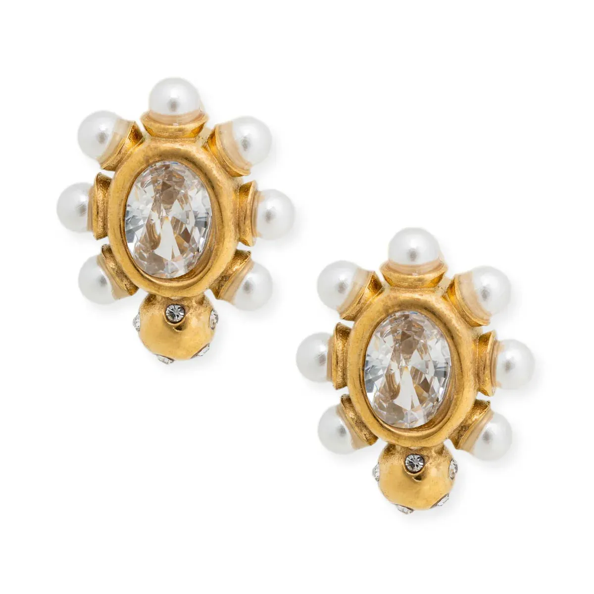 Bracha Cypress Pearl Studs