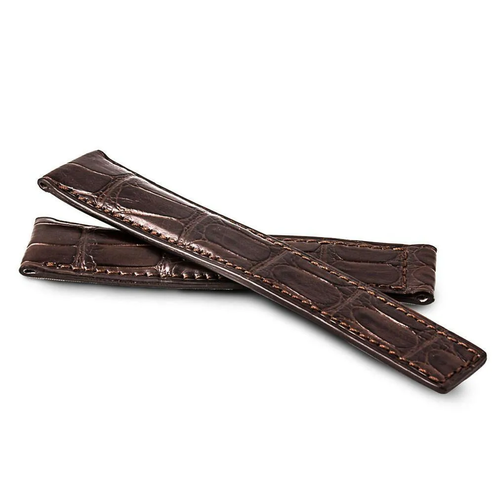 Breitling - Bracelet pour montre cuir - Alligator