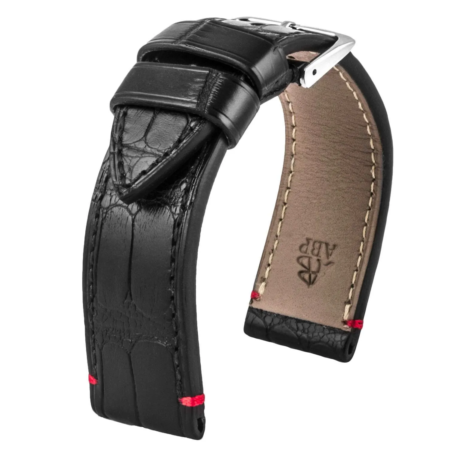 Breitling Transocean - Bracelet-montre cuir - Alligator (noir, vert, bleu)