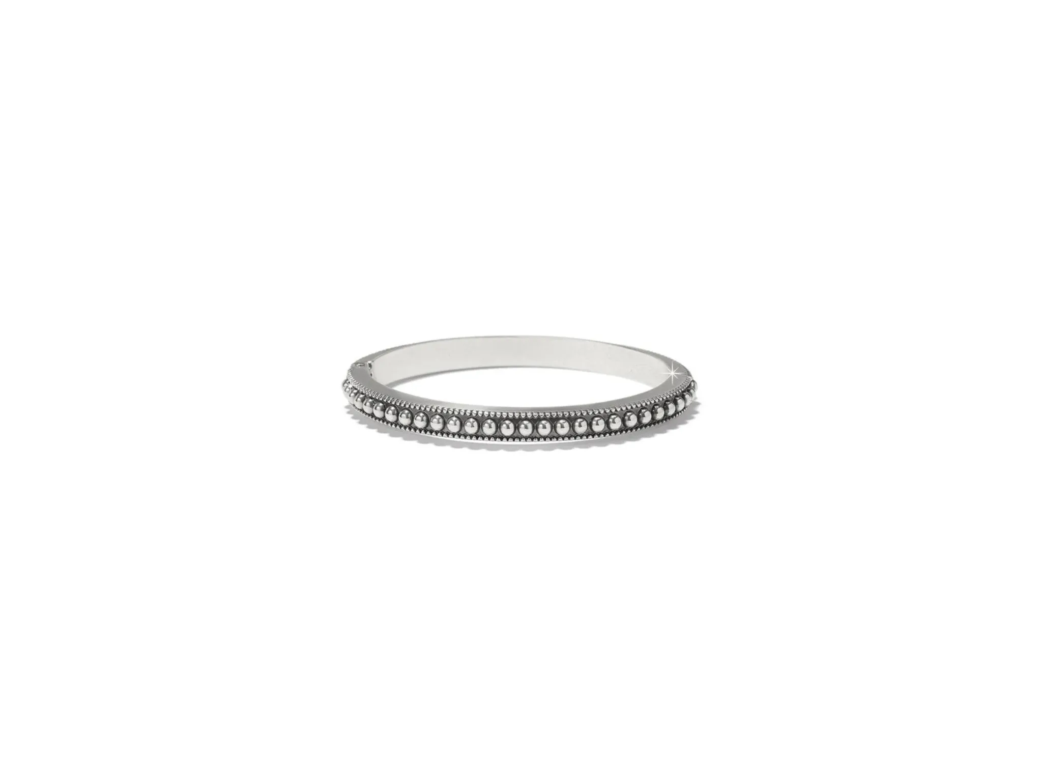 [Brighton] Pretty Tough Gem Hinged Bangle-Aqua