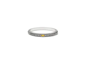 [Brighton] Pretty Tough Gem Hinged Bangle-Topaz