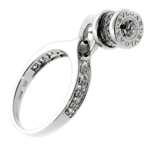 Bulgari BZero1 Diamond Charm White Gold Ring AN853924