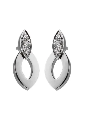 Cartier Diadea Diamond White Gold Earrings