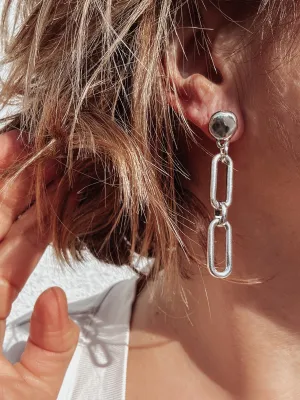 Chain Link Dangle Earrings