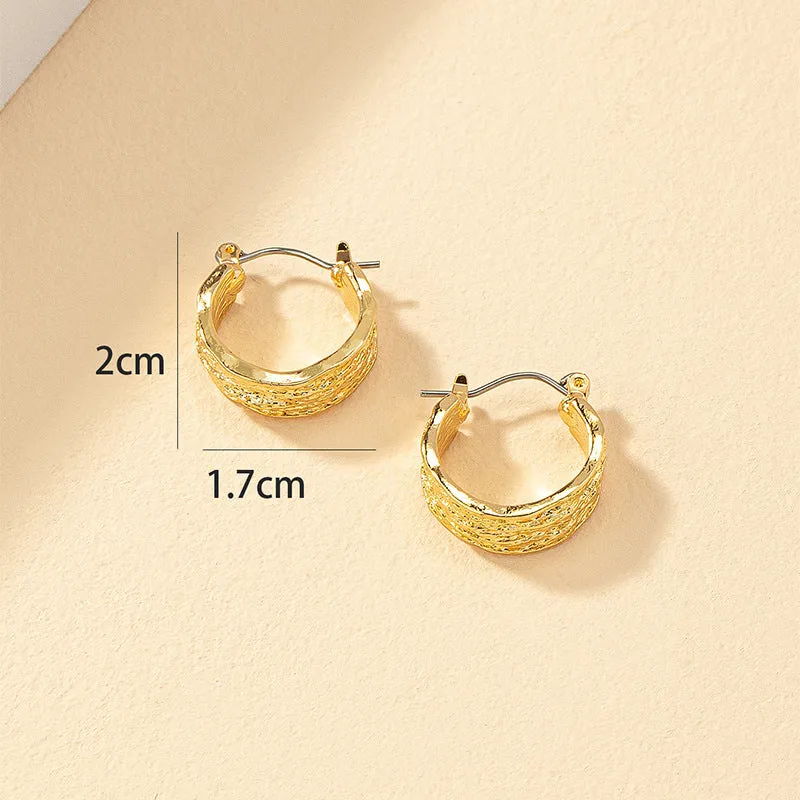 Chic Vienna Verve Alloy Earrings - Trendy Wholesale Jewelry