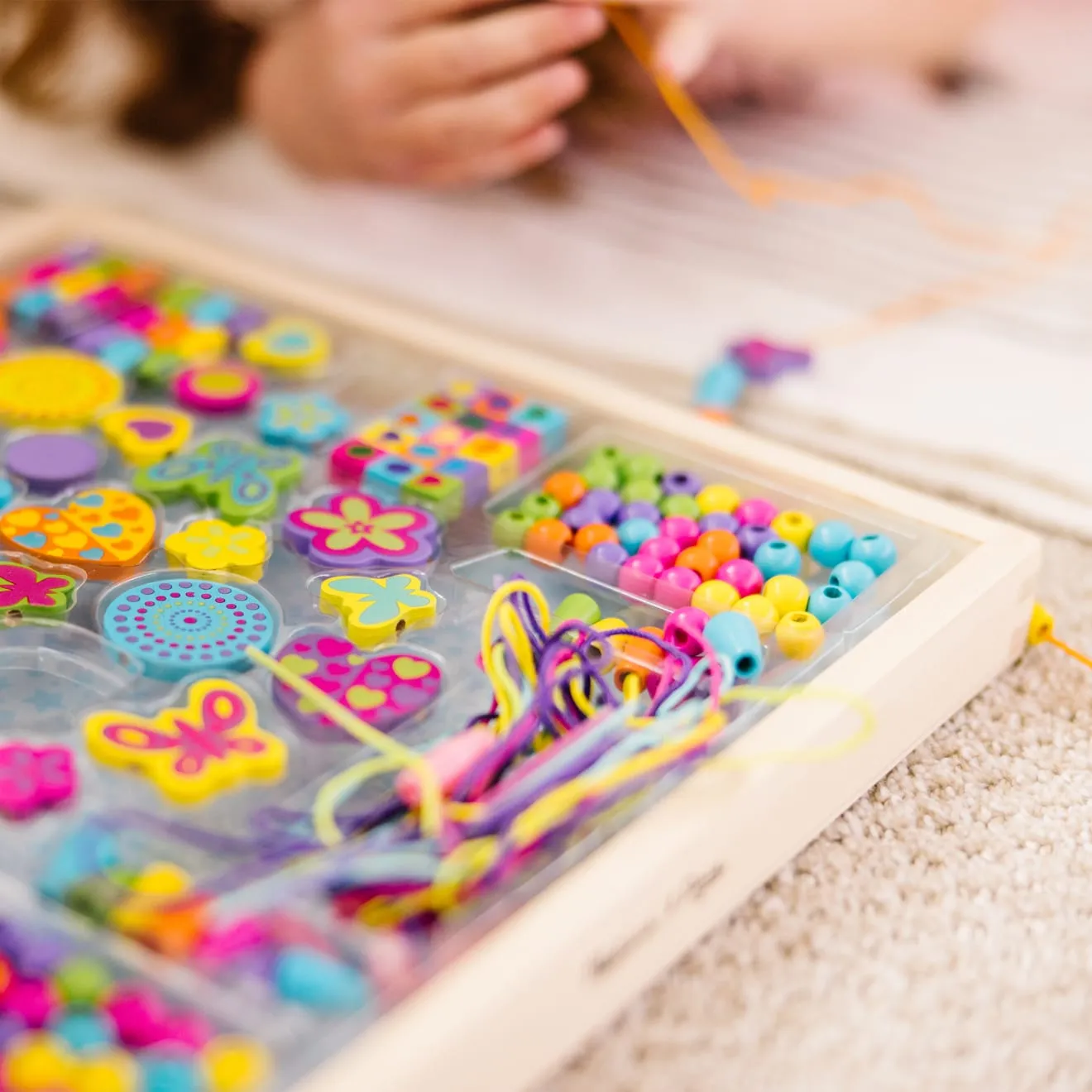 Created by Me! Bead Bouquet Wooden Bead Kit
