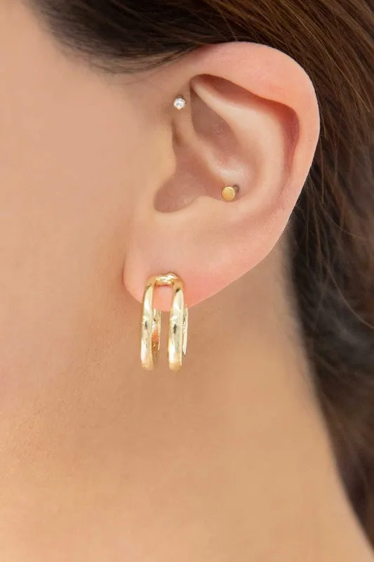 Double Hoop Earrings