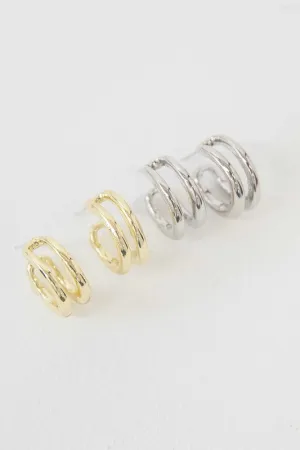 Double Hoop Earrings
