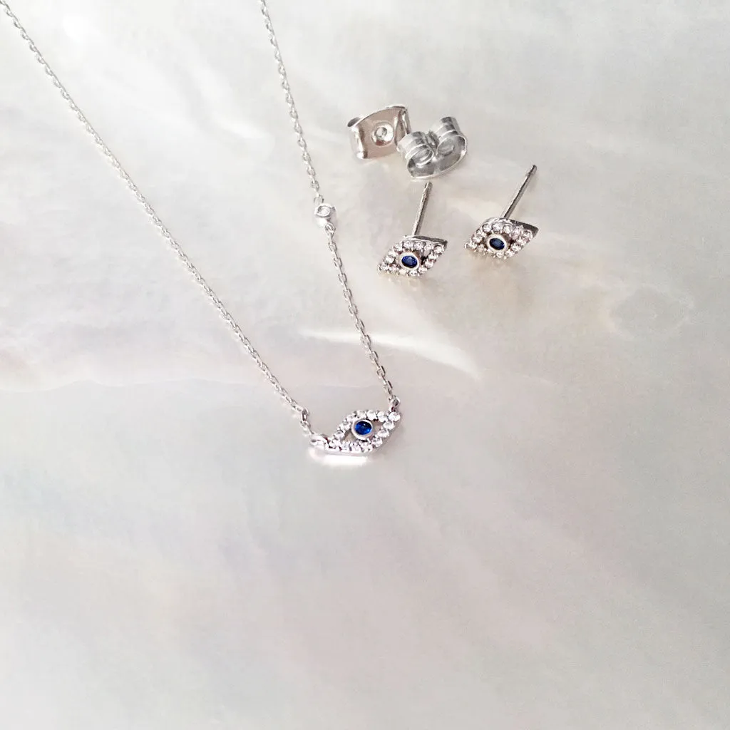 Evil eye earrings #TA16004