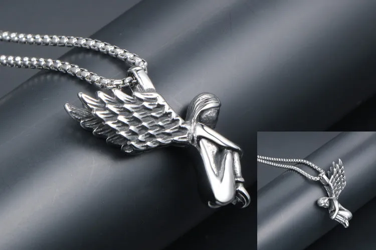 Fallen Angel - Gothic Pendant by The Nevermore