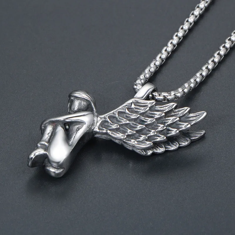 Fallen Angel - Gothic Pendant by The Nevermore