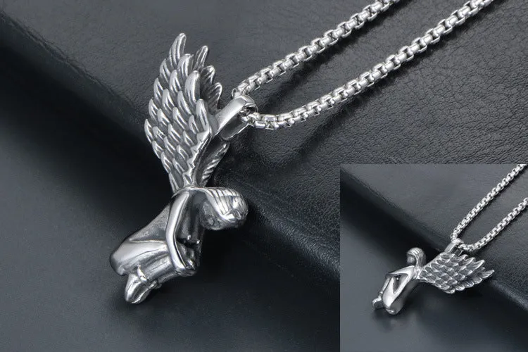Fallen Angel - Gothic Pendant by The Nevermore