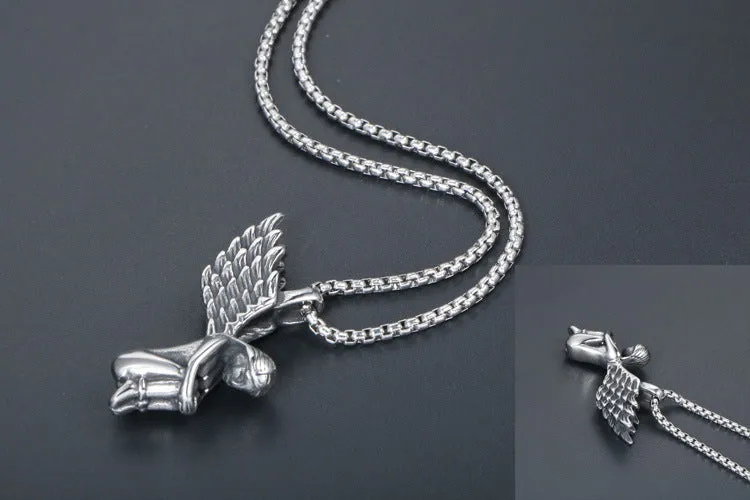 Fallen Angel - Gothic Pendant by The Nevermore