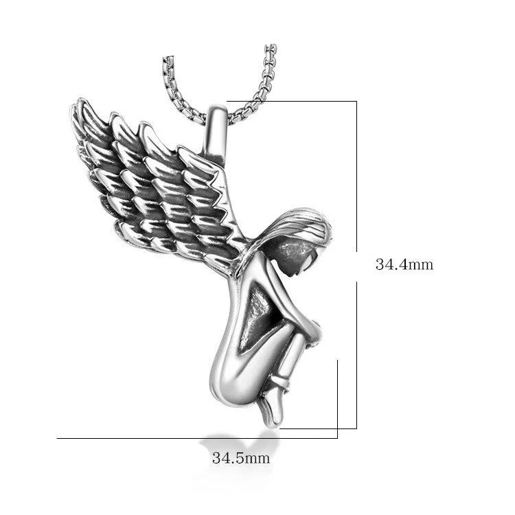 Fallen Angel - Gothic Pendant by The Nevermore
