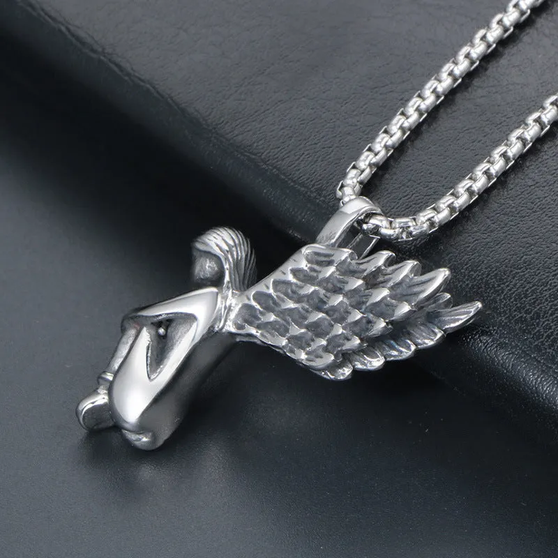 Fallen Angel - Gothic Pendant by The Nevermore