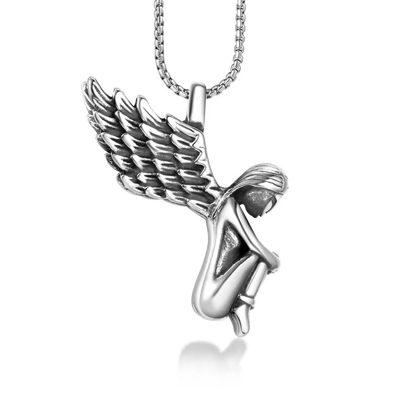 Fallen Angel - Gothic Pendant by The Nevermore