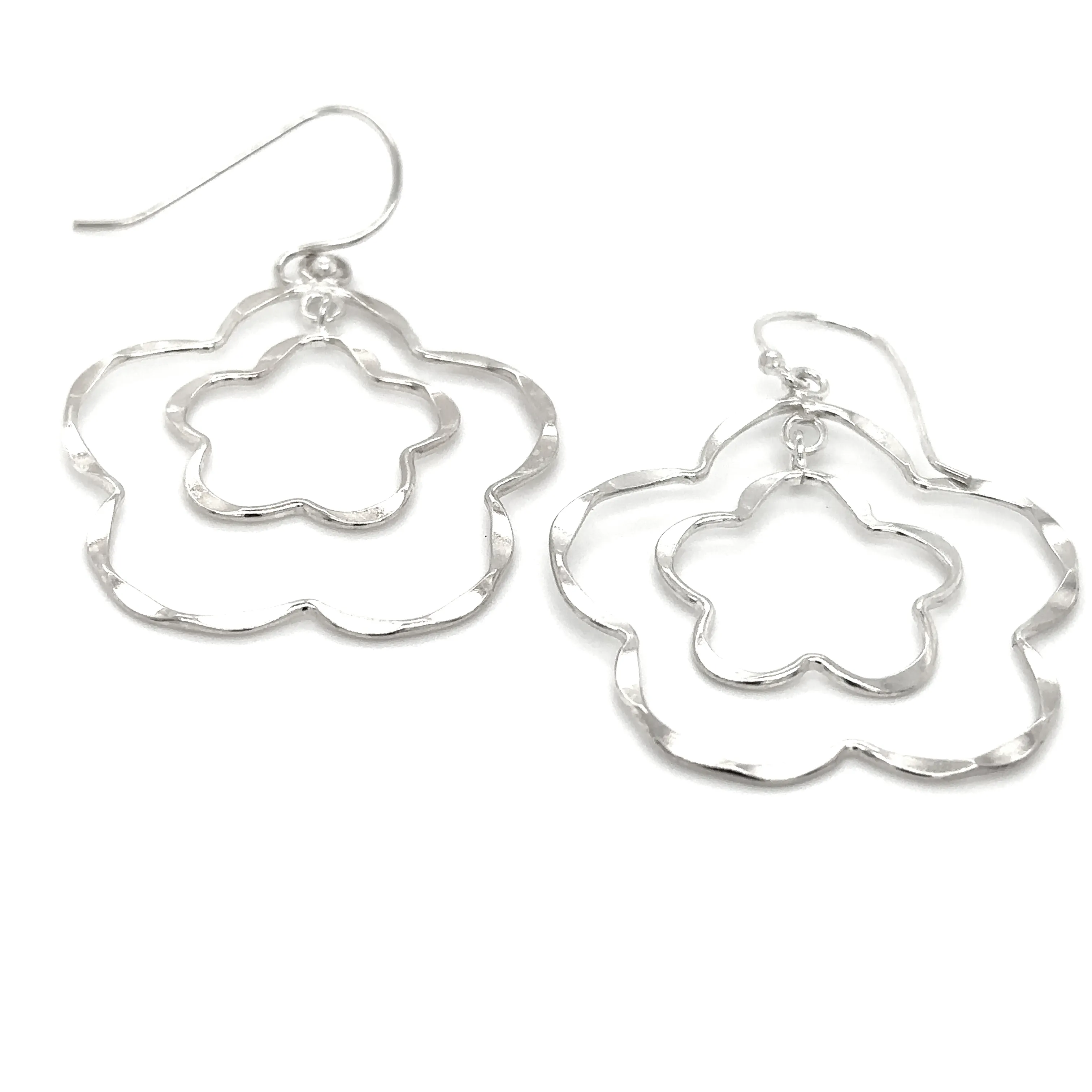 Flower Outline Earrings