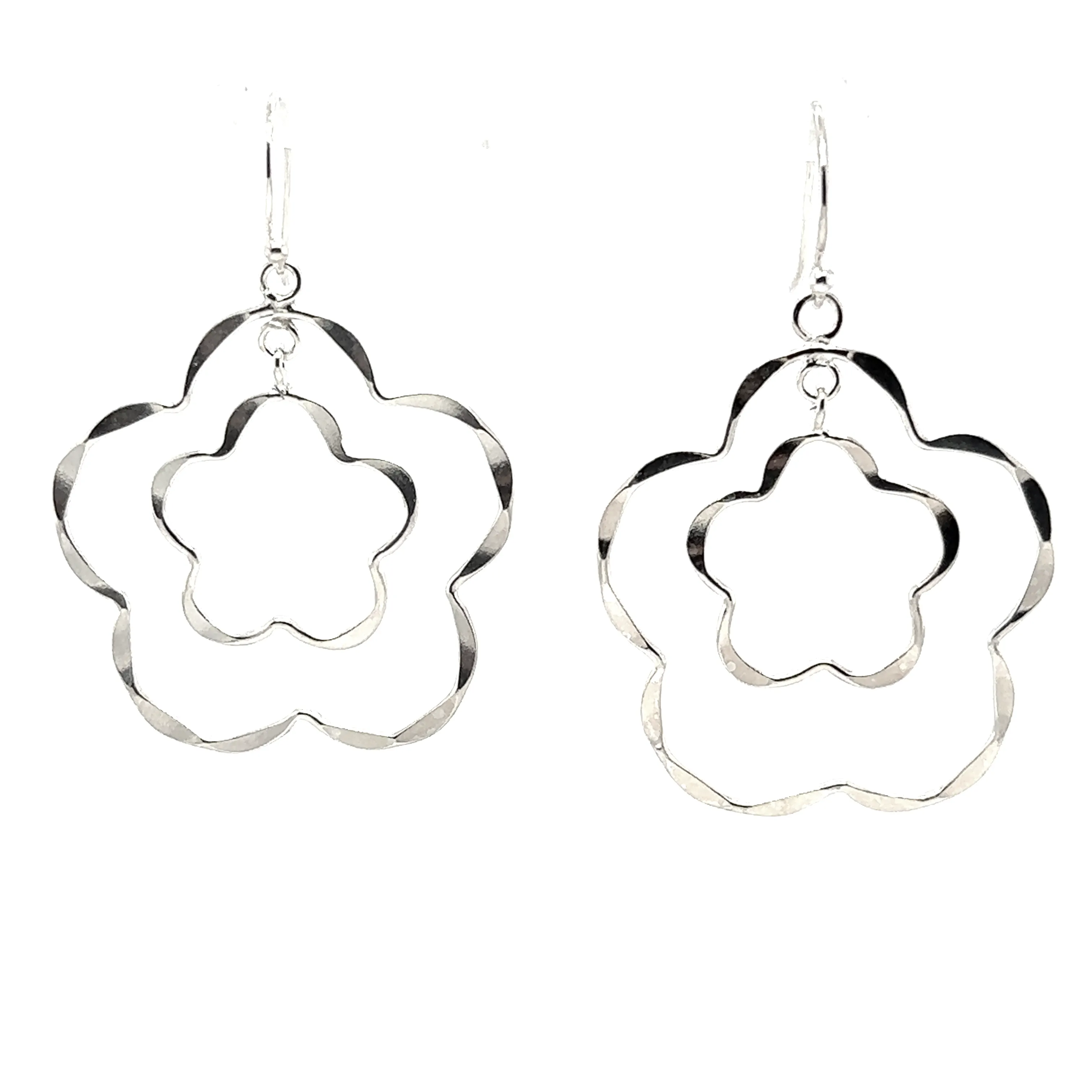 Flower Outline Earrings