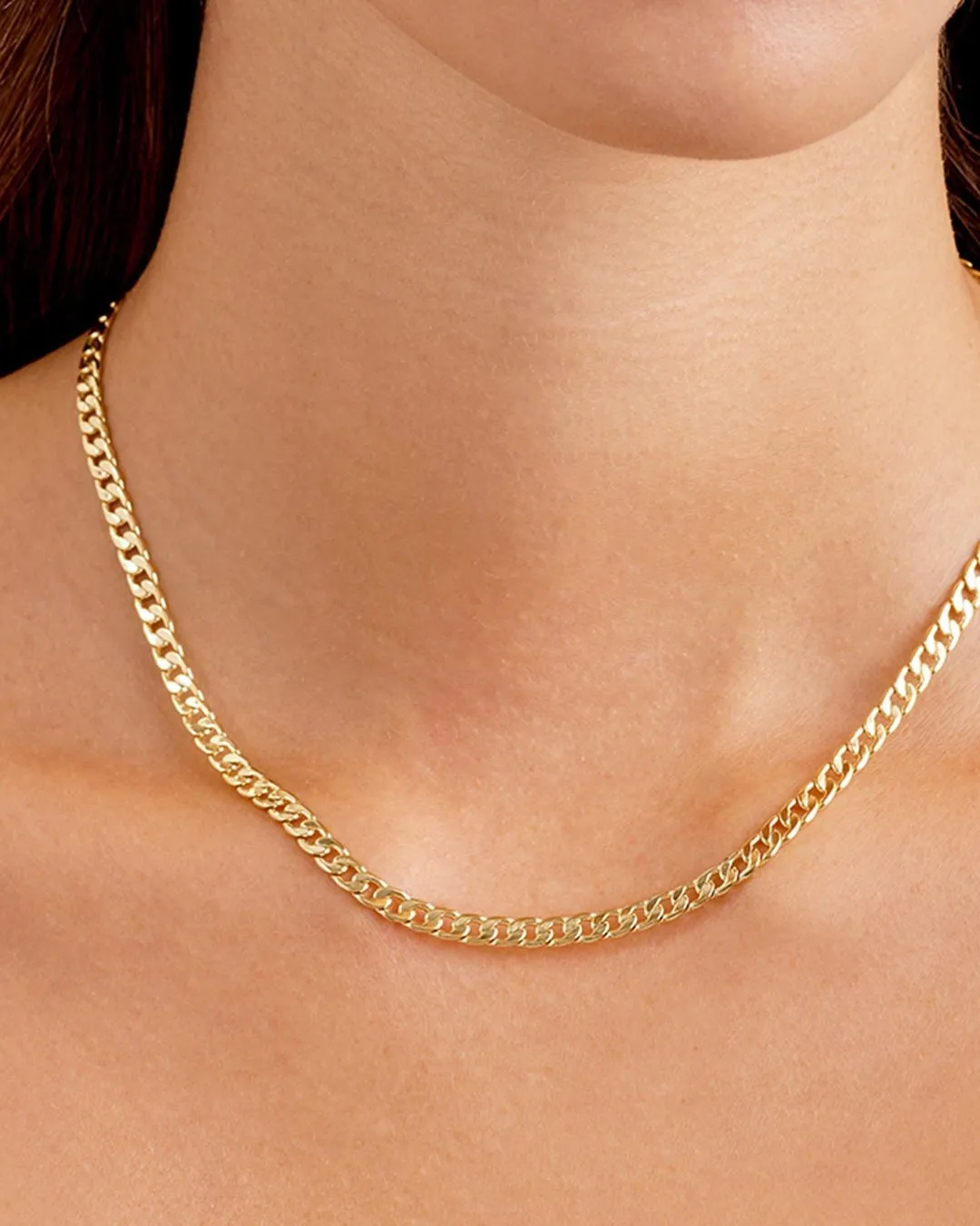 Gold Wilder Midi Necklace
