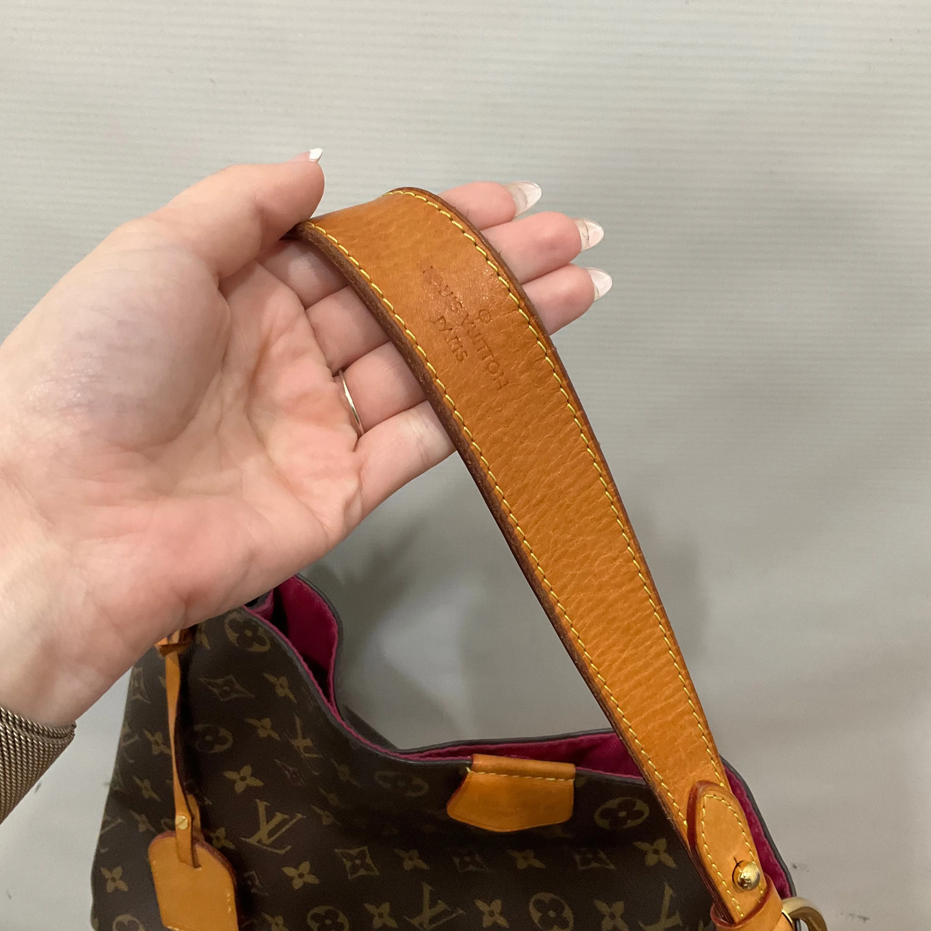 Handbag Luxury Designer Louis Vuitton, Size Small
