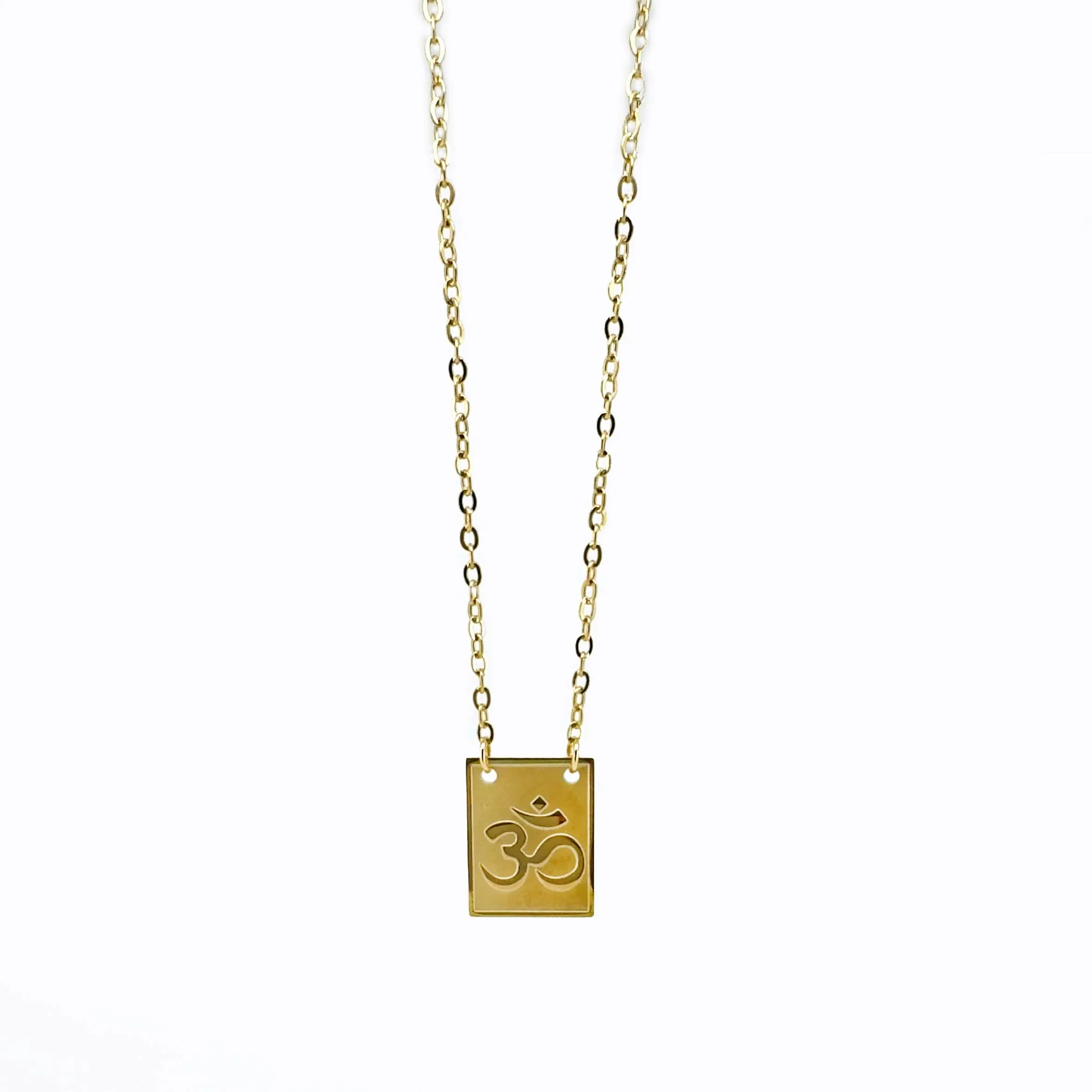 Jagger Stainless Steel Chain Necklace with Symbolic Pendant