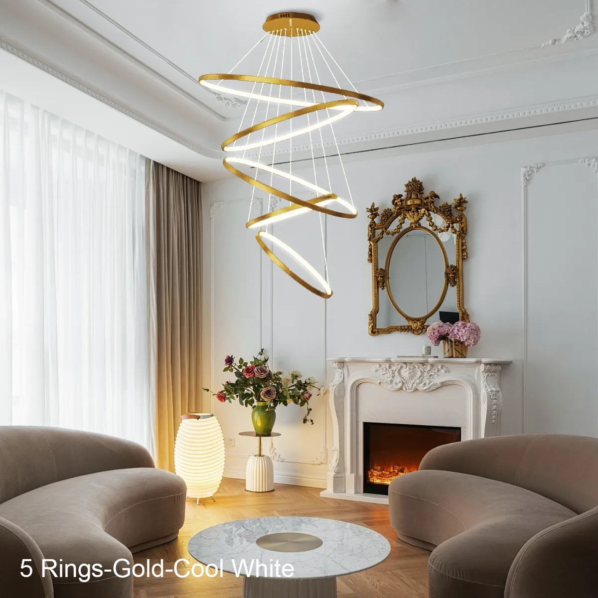 Janet Modern Hanging Chandelier