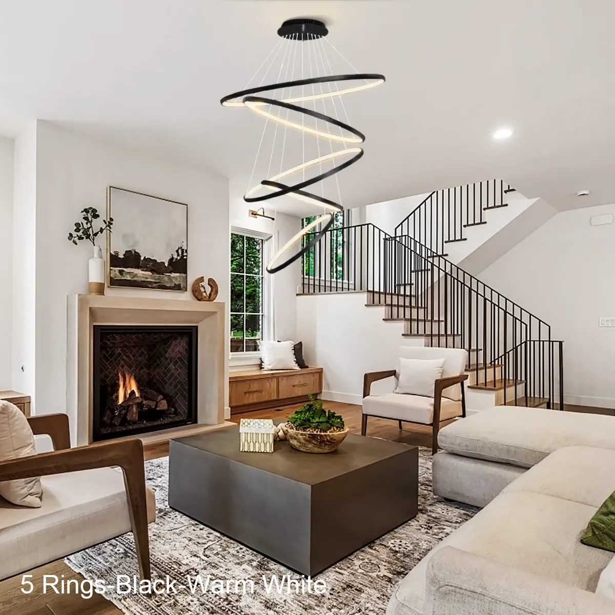 Janet Modern Hanging Chandelier