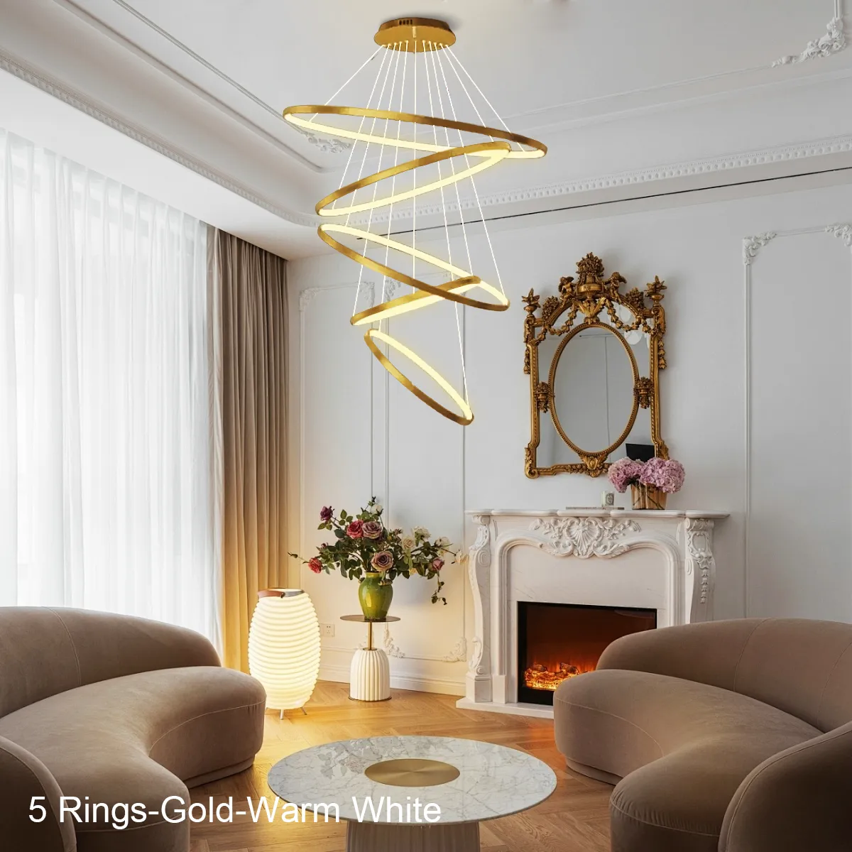 Janet Modern Hanging Chandelier