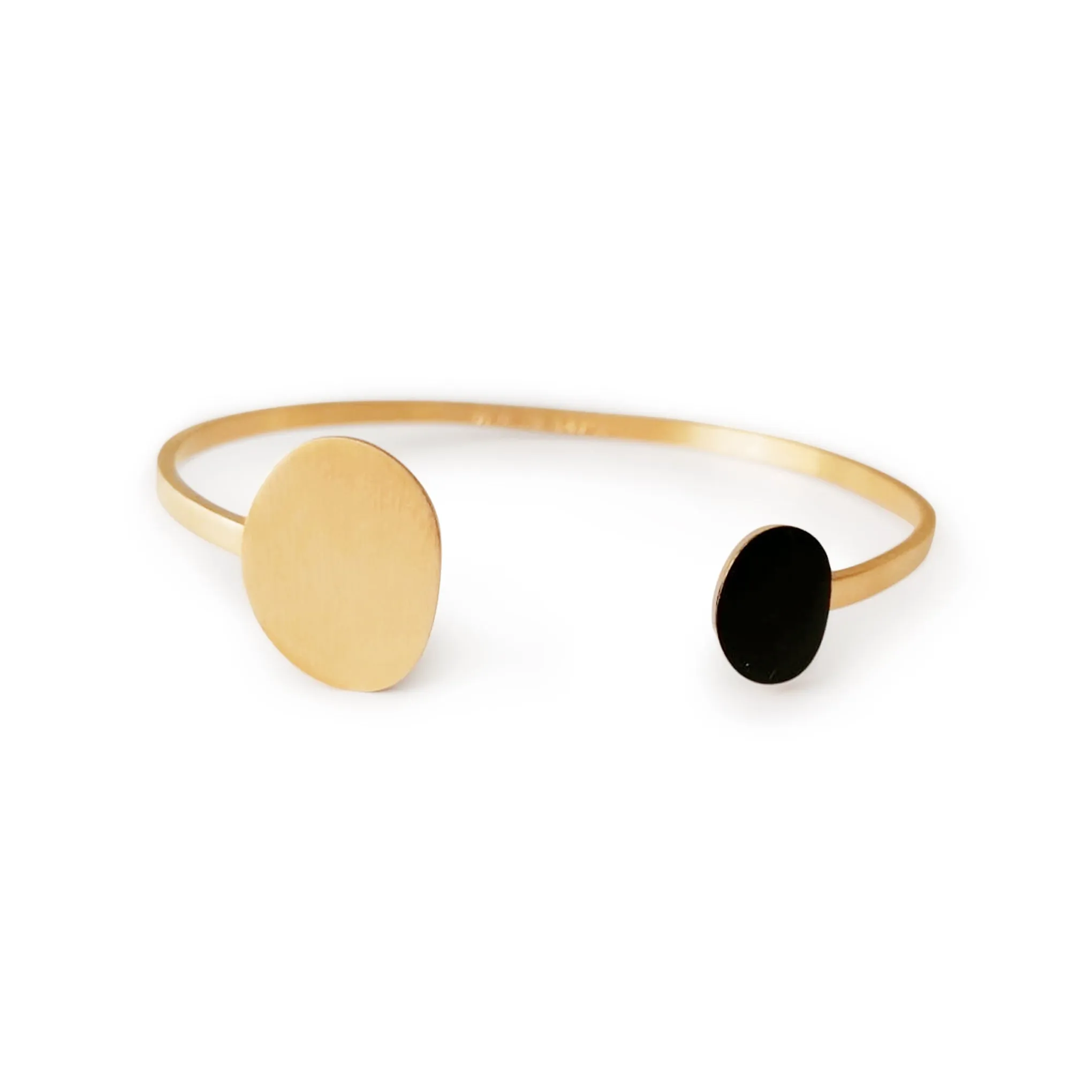 Joan Miró Gold-Plated Dots Cuff Bracelet