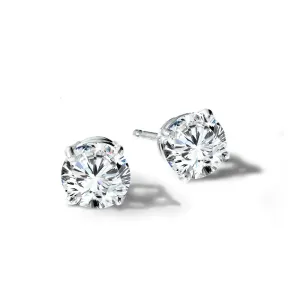 Lab- Grown Diamond Solitaire Stud Earrings (1.00 ctw)