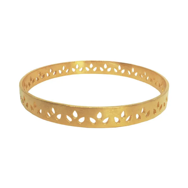 Lily Bangle Gold