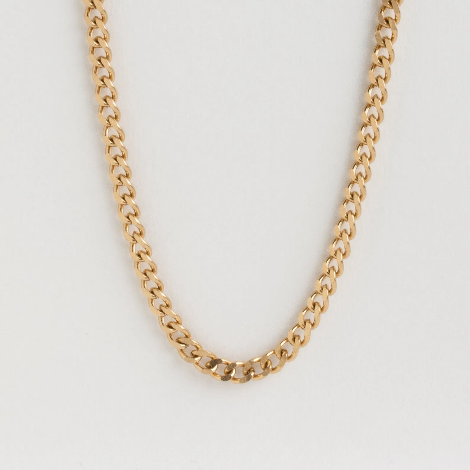 Make a Bold Statement with the Blake Thick Curb Necklace