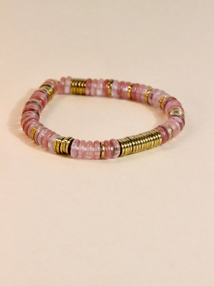 Miley bracelet - boho chic bracelet in semi-precious stone